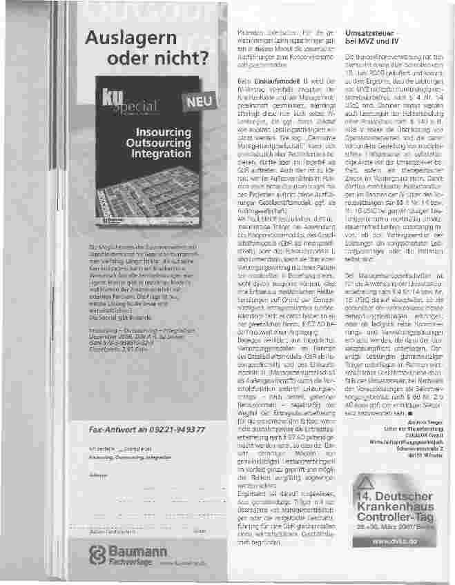 Vorschauseite 4: Mut zur Lücke