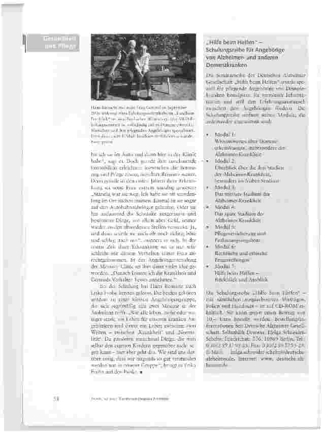 Vorschauseite 6: Unterstützung für ein Leben zwischen zwei Welten