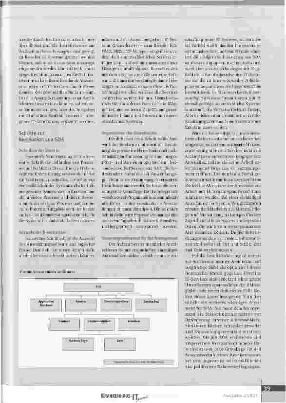 Vorschauseite 2: Serviceorientierte Architekturen und Portallösungen:Erfolgsrezept oder Betriebsrisiko?