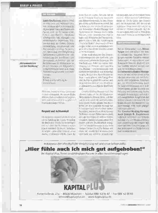 Vorschauseite 4: Über den Körper die Seele berühren
