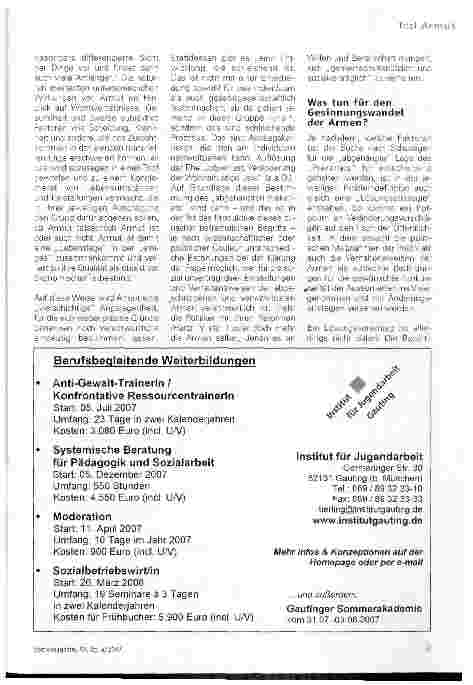 Vorschauseite 6: Armutsbekämpfung in Deutschland: Was hilft gegen Armut? Die Umerziehung der Armen!