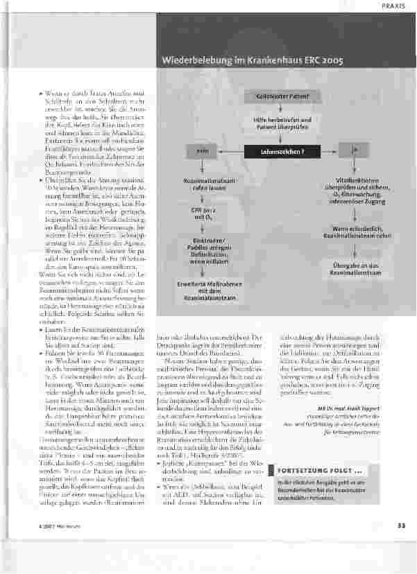 Vorschauseite 2: Aktuelle Leitlinien zur Wiederbelebung