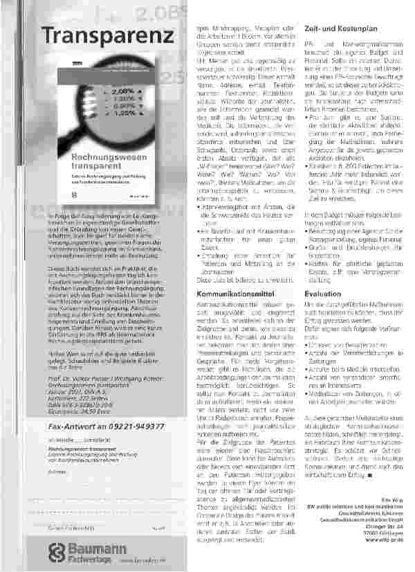 Vorschauseite 3: Schnellschüsse treffen selten ins Schwarze