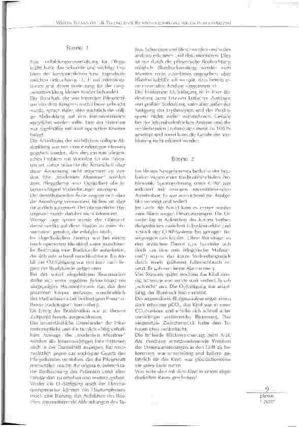 Vorschauseite 2: WELCHE FOLGEN HAT DIE TEILUNG EINER RICHTLINIENKOMPETENZ FÜR DIEINTENSIVMEDIZIN? ÄRZTLICHE LEITUNG GEGEN PFLEGELEITUNG?