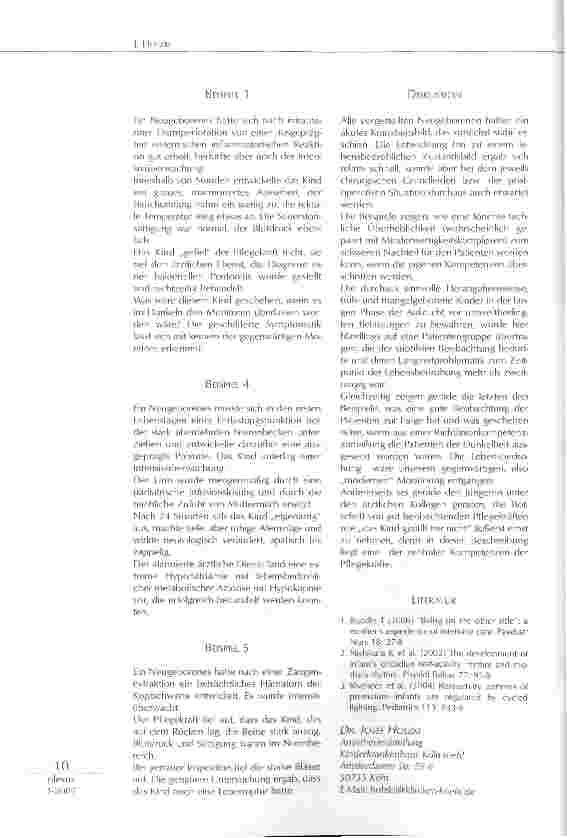 Vorschauseite 3: WELCHE FOLGEN HAT DIE TEILUNG EINER RICHTLINIENKOMPETENZ FÜR DIEINTENSIVMEDIZIN? ÄRZTLICHE LEITUNG GEGEN PFLEGELEITUNG?