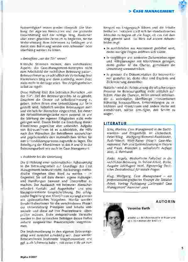 Vorschauseite 3: Modeerscheinung oder Grundlage für ein effektives Betreuungsmanagement?