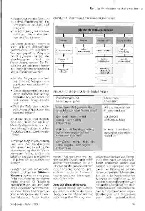 Vorschauseite 5: Beitrag Wirksamkeitsforschung - Effekte, Nutzen und Effizienz der Berufsbezogenen Jugendhilfe