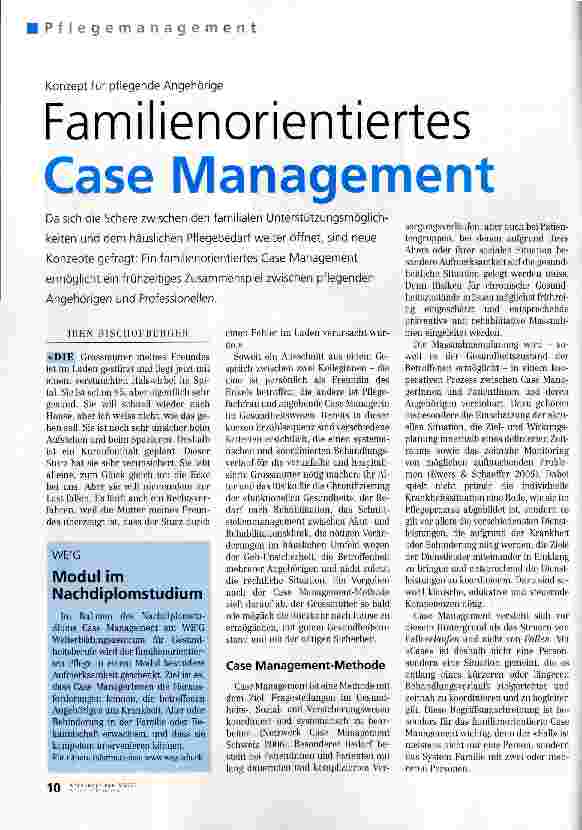 Vorschauseite 1: Familienorientiertes Case Management