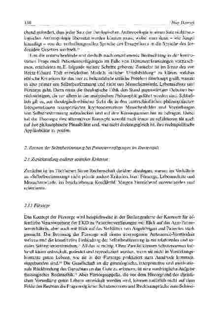 Vorschauseite 4: Formen der Selbstbestimmung Theologisch-ethische Perspektiven zu Patientenverfügungen bei Demenzerkrankungen