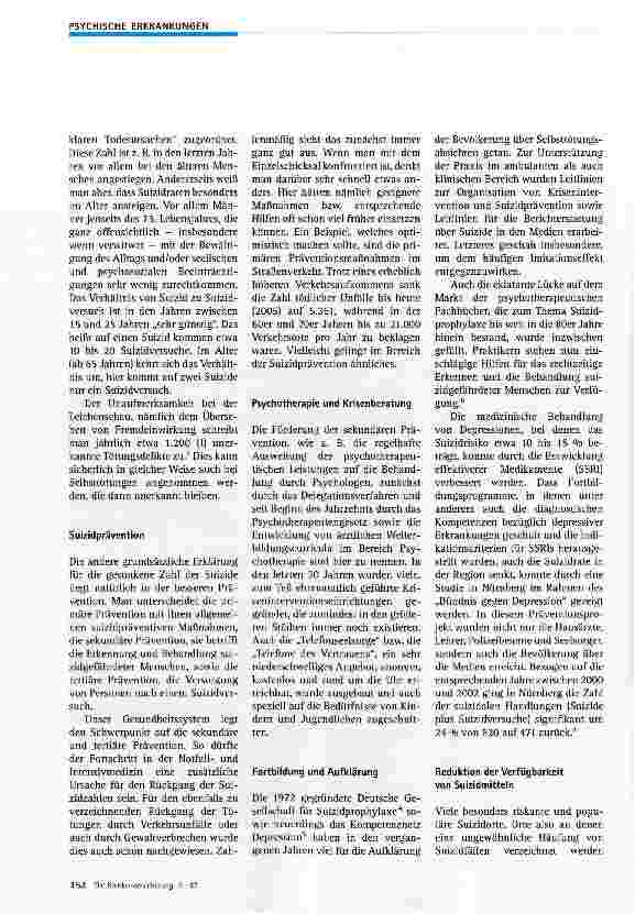 Vorschauseite 2: Suizid und Suizidalität - Ansätze zur Prävention