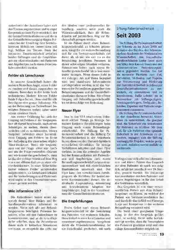 Vorschauseite 2: Wie reagieren, wenn ein Fehler passiert ist?