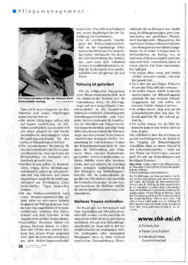 Vorschauseite 3: Wie reagieren, wenn ein Fehler passiert ist?