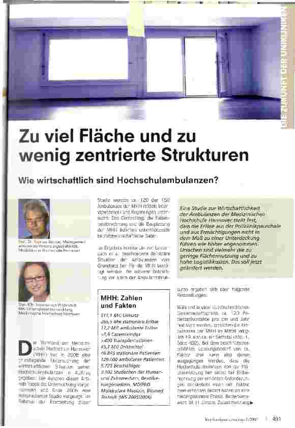 Vorschauseite 1: Zu viel Fläche und zu wenig zentrierte Strukturen