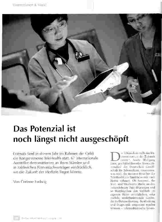 Vorschauseite 1: Das Potenzial ist noch längst nicht ausgeschöpft