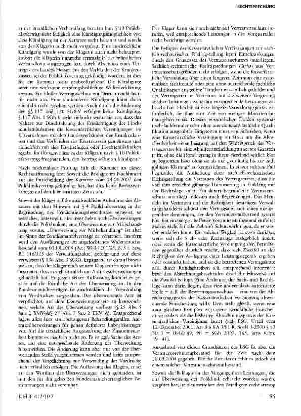 Vorschauseite 4: Poliklinikvertrag