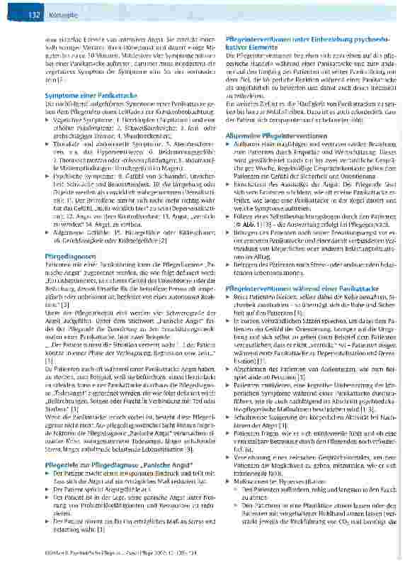 Vorschauseite 3: Psychiatrische Pflege in Verbindung mit psychoedukativen Elementen bei Patienten mit Panikstörungen