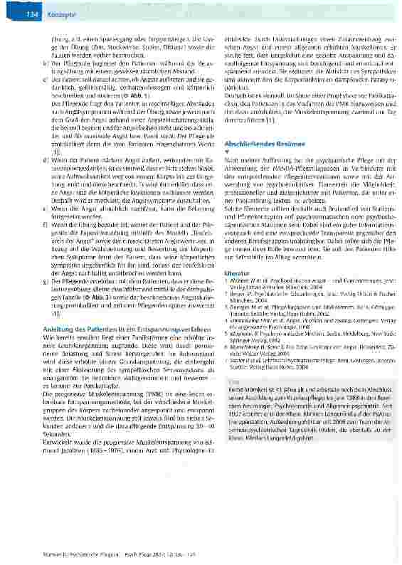 Vorschauseite 5: Psychiatrische Pflege in Verbindung mit psychoedukativen Elementen bei Patienten mit Panikstörungen