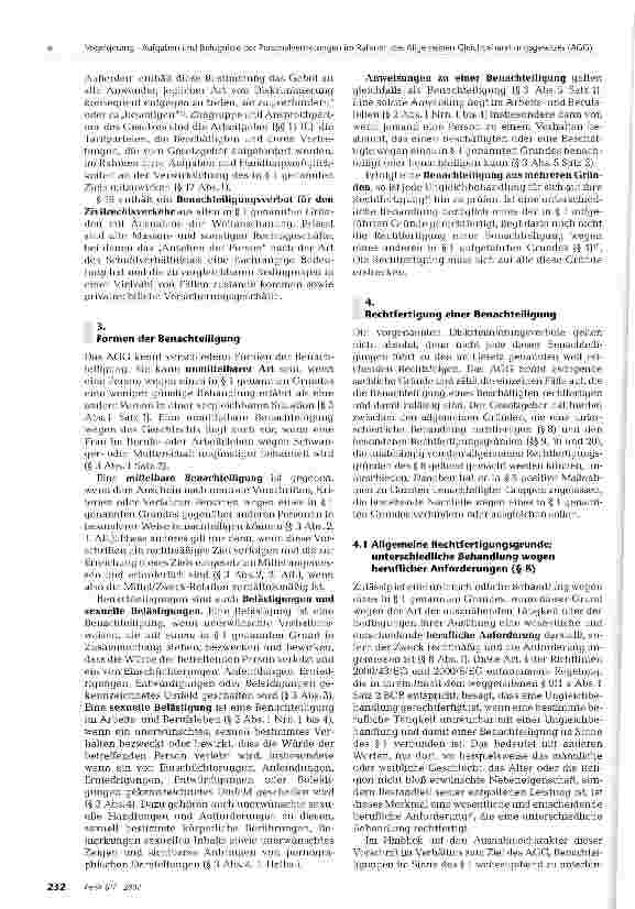 Vorschauseite 2: Aufgaben und Befugnisse der Personalvertretungen im Rahmen des Allgemeinen Gleichbehandlungsgesetzes (AGG)