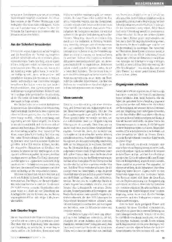 Vorschauseite 2: Wenn die Umstellung droht..
