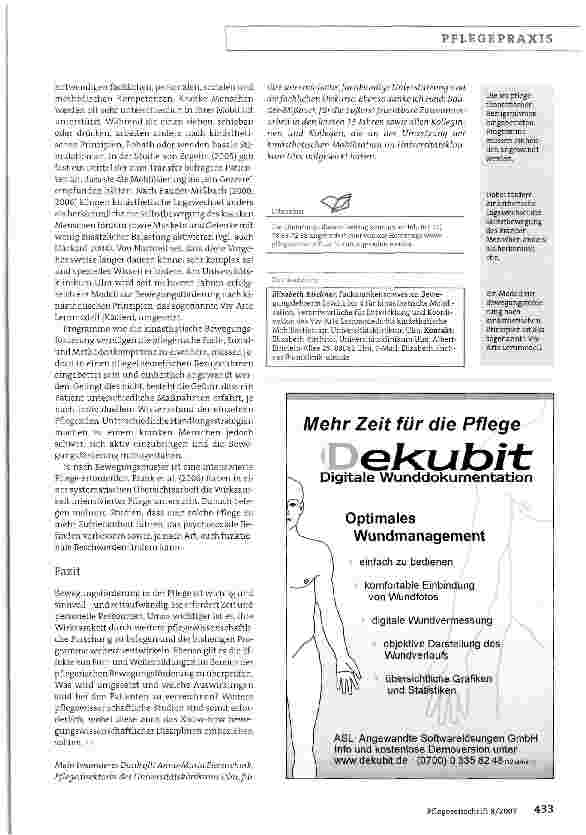 Vorschauseite 4: Die Gesundheitspotenziale der Patienten erkennen und nutzen