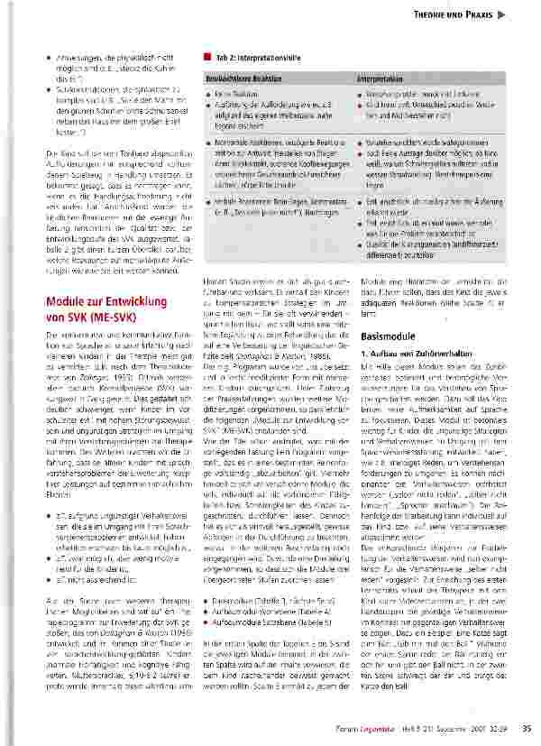 Vorschauseite 4: Sprachverstehenskontrolle -Ein wichtiger Ansatzpunkt in der Therapievon Sprachverstehensstörungen