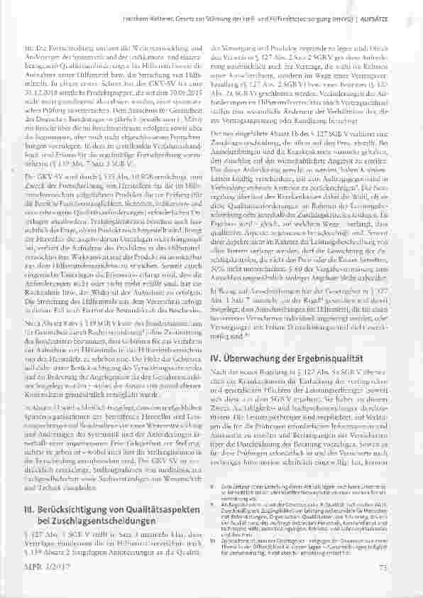 Vorschauseite 3: Gesetz zur Stärkung der Heilund Hilfsmittelversorgung (HHVG) neue Regelungen im Bereich der Hilfsmittelversorgung ab 11. 4. 2017