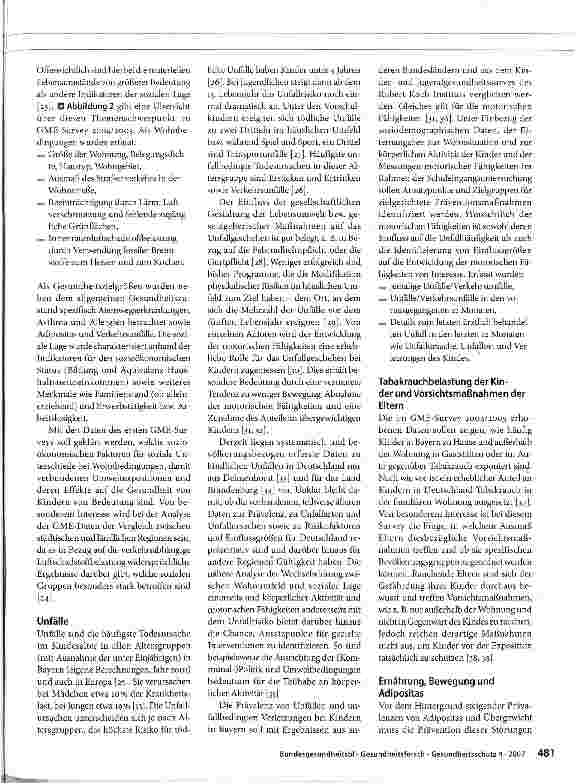 Vorschauseite 6: Gesundheits-Monitoring-Einheiten (GME) in Bayern