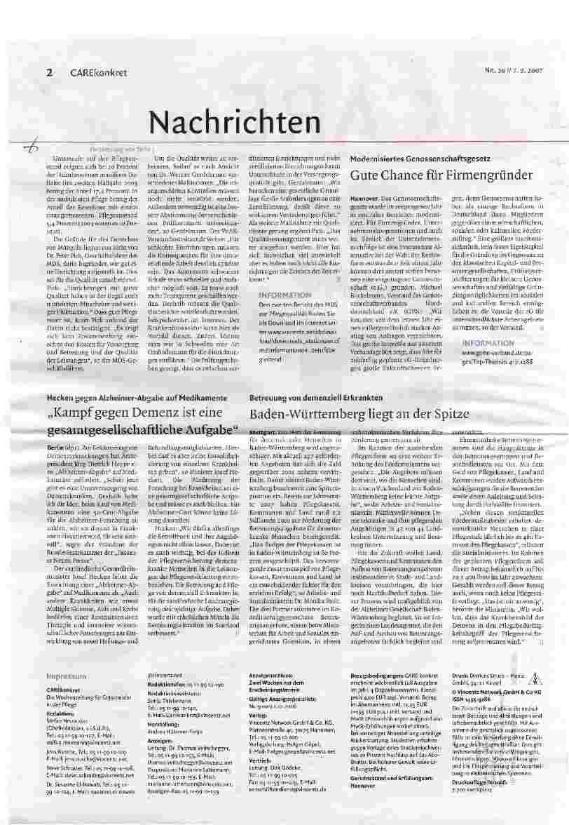 Vorschauseite 2: Verbesserungen in kleinen Schritten