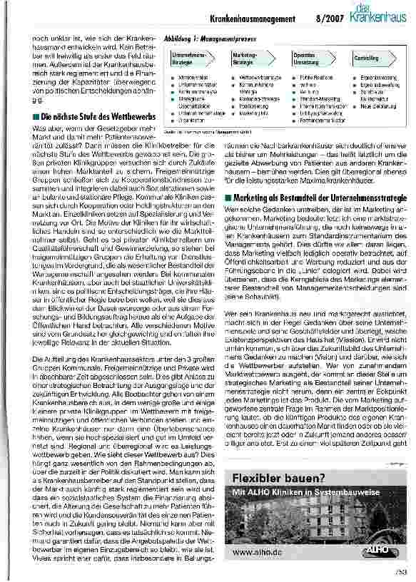Vorschauseite 2: Krankenhausmanagement im Umbruch
