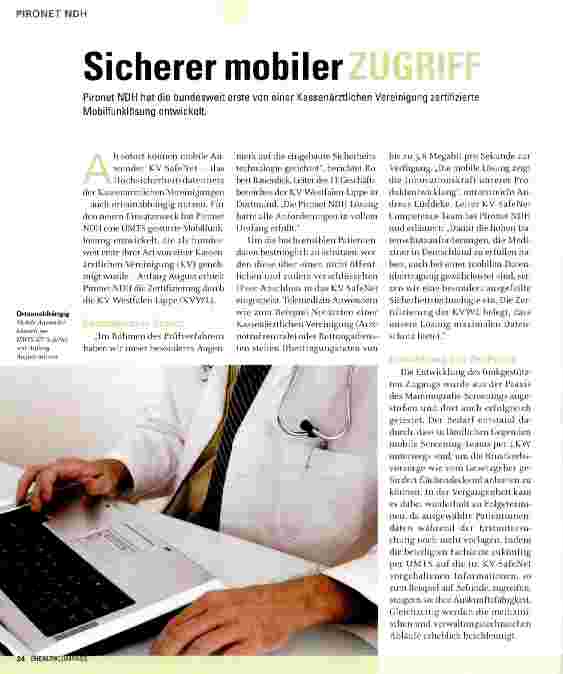Vorschauseite 1: Sicherer mobiler ZUGRIFF
