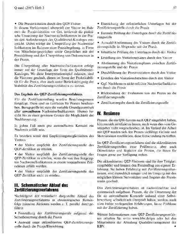Vorschauseite 4: Das QEP-Zertifizierungsverfahren
