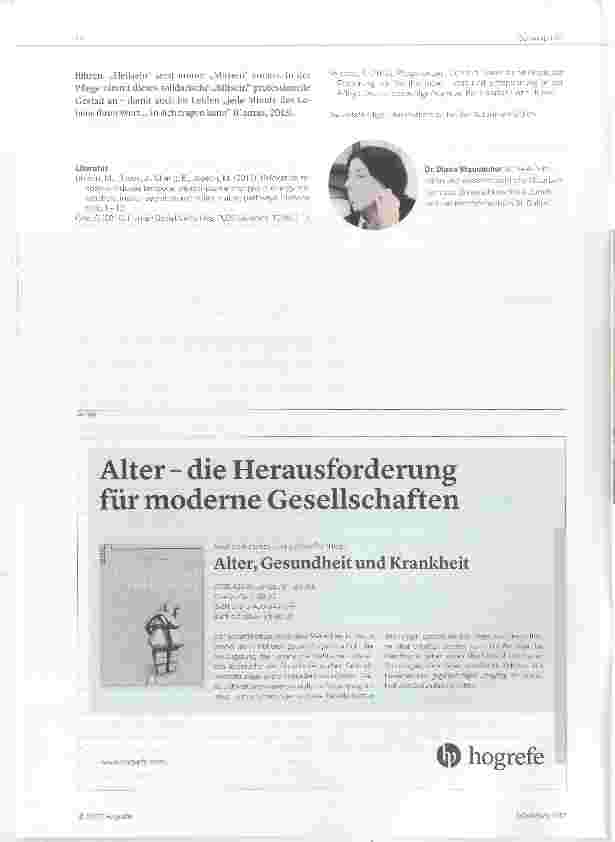 Vorschauseite 4: „Comfort“ ein Höchstwert der Pflege