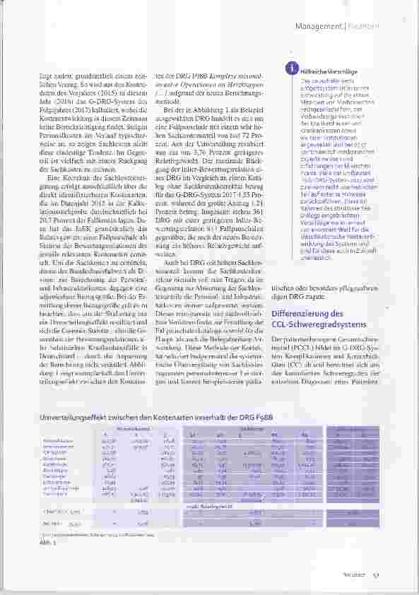 Vorschauseite 2: Umbau des G-DRG-Systems 2017 Nehmen und Geben