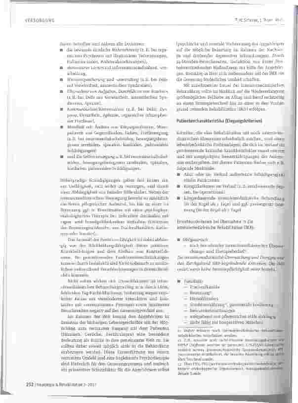 Vorschauseite 4: Intensivmedizinische Rehabilitation funktionell schwerstgeschädigter Patienten missing link zwischen Intensivmedizin und Rehabilitation