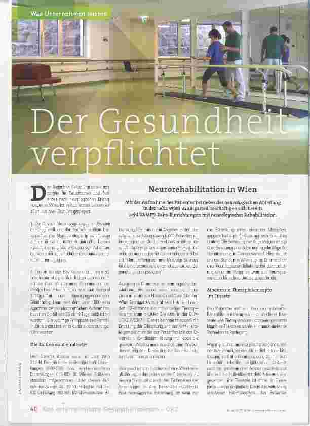 Vorschauseite 1: Der Gesundheit verpflichtet