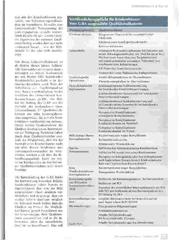Vorschauseite 2: Sterne bald auch am deutschen Krankenhaushimmel?
