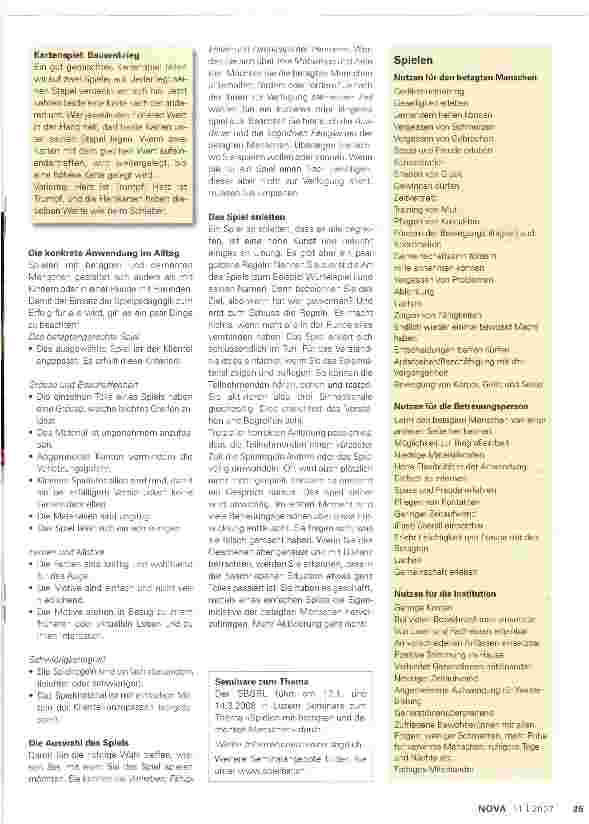 Vorschauseite 2: Psychosoziale Betreuung von betagten Menschen