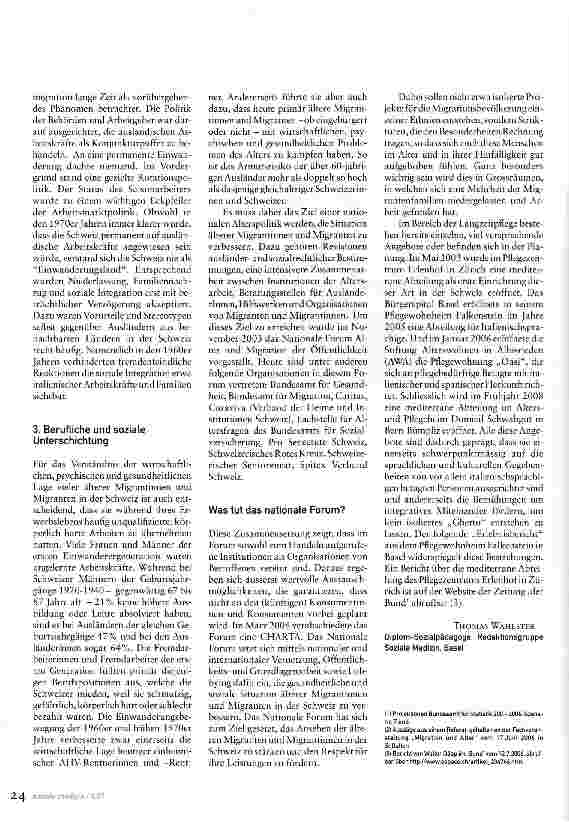 Vorschauseite 2: Mediterrane Angebote in der Langzeitpflege