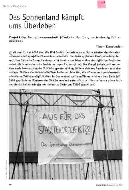 Vorschauseite 1: Das Sonnenland kämpft ums Überleben