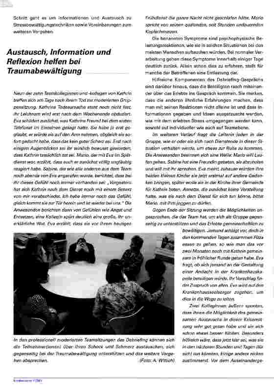 Vorschauseite 2: Team im Trauma