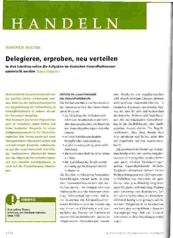 Vorschauseite 1: Delegieren, erproben, neu verteilen