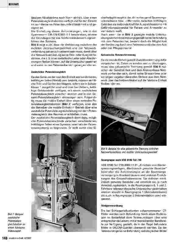 Vorschauseite 5: Teleneurologie und MPG Sicherheitsstandards