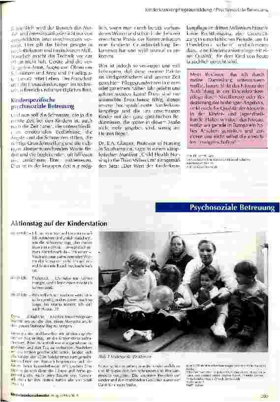 Vorschauseite 3: Die Bedeutung der Ausbildungsqualität in der Kinderkrankenpflege für die Pädiatrie