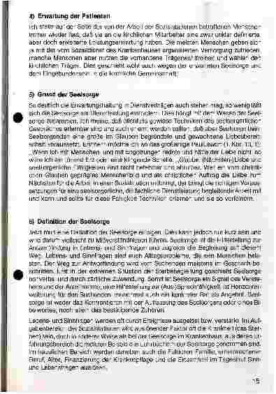 Vorschauseite 3: Seelsorge und Sozialstation