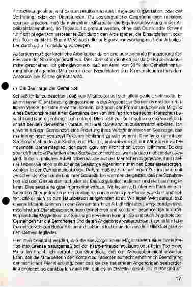 Vorschauseite 5: Seelsorge und Sozialstation