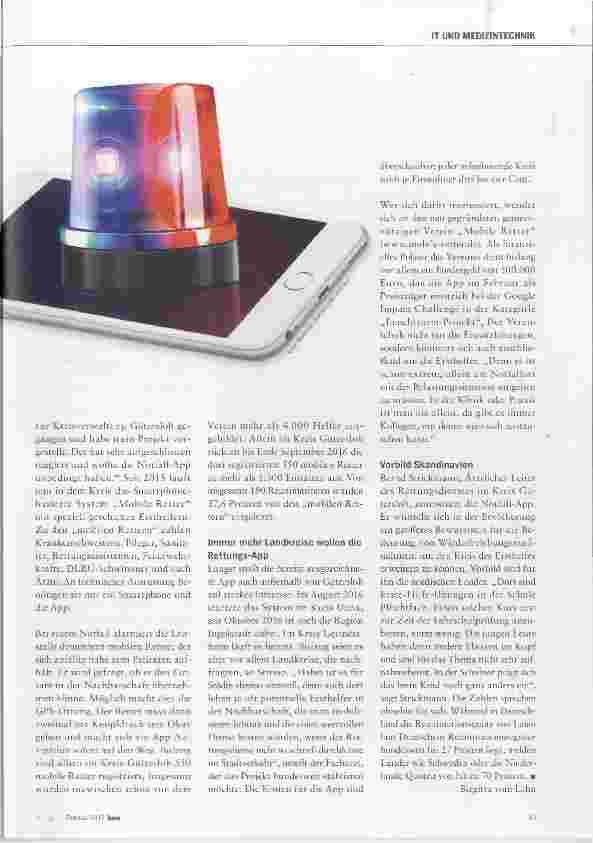 Vorschauseite 2: Diese App kann Leben retten