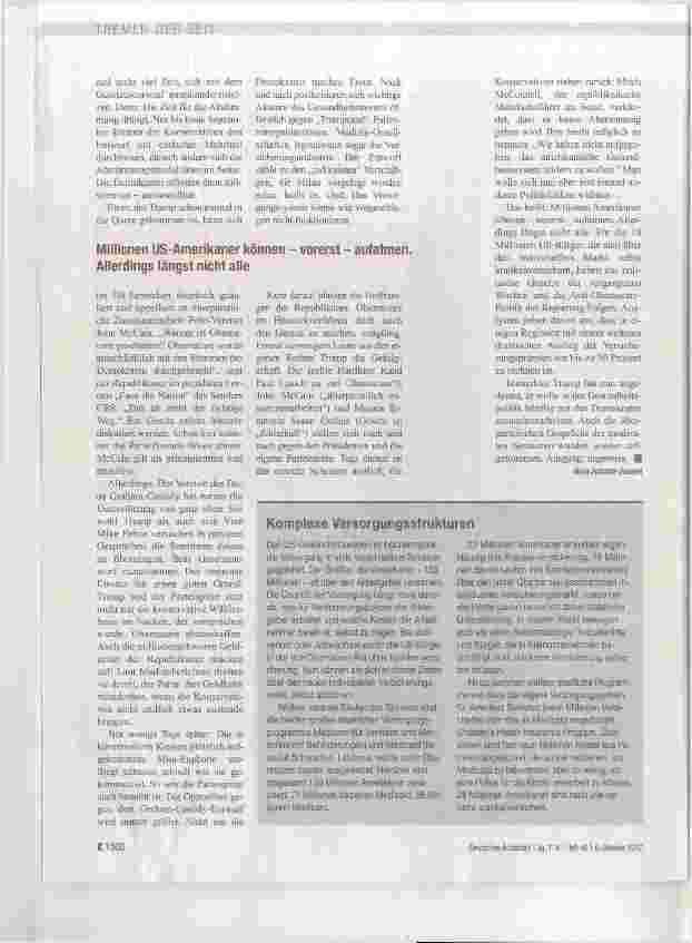 Vorschauseite 3: Dysfunktionale Politik