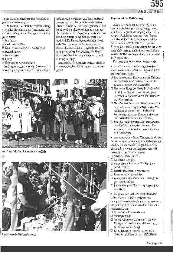 Vorschauseite 2: Fördern durch Fordern / Aktivierung und Versorgung im Seniorenzentrum St. Vincenz-Haus