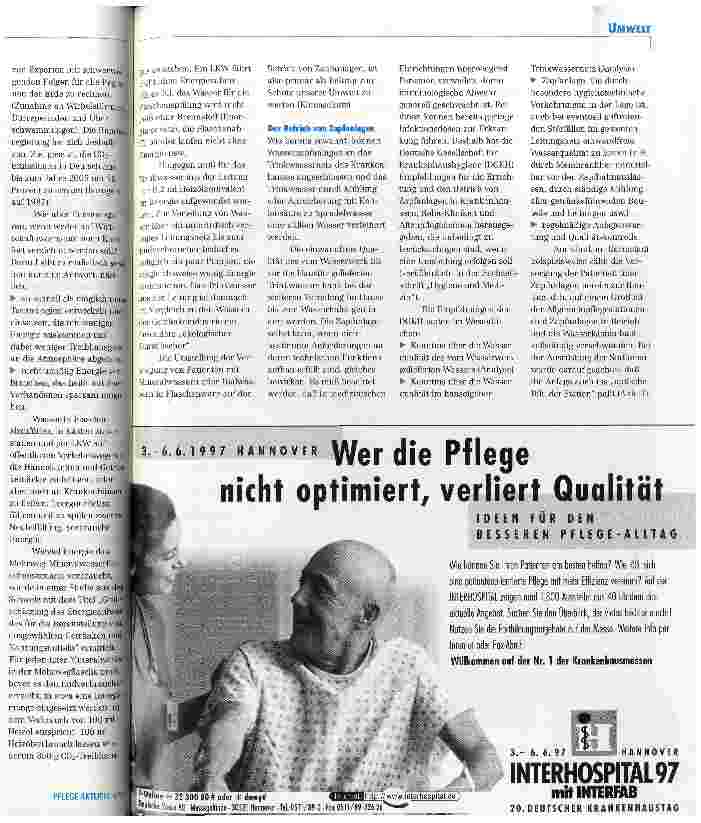 Vorschauseite 4: Trinkwasserversorgung von PatientInnen