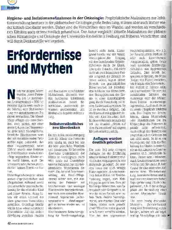 Vorschauseite 1: Erfordernisse und Mythen